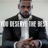 Lebron James from the "You Deserve It" advertisement for Beats Headphones